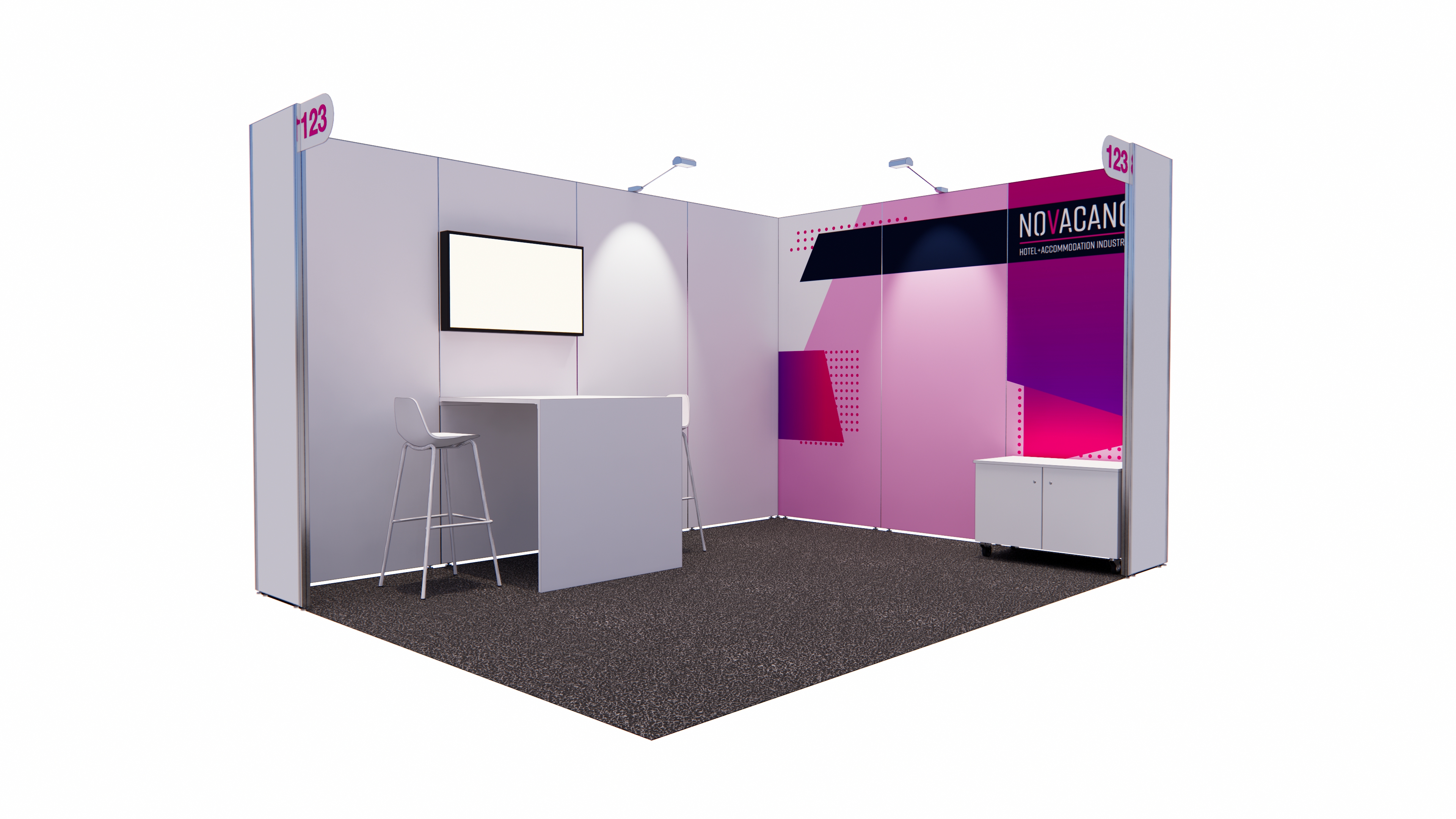 4m x 3m Stand